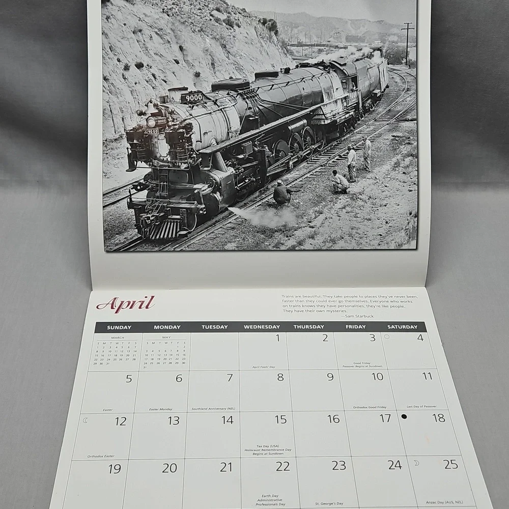 Classic Trains 2015 16-Month Railroad Calendar